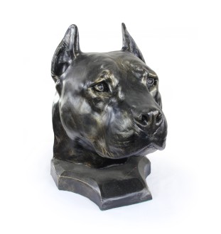 Amerykański Staffordshire terrier duża głowa z żywicy Art-Dog